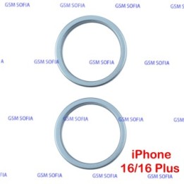 Embellecedor / Aro Lente Para iPhone 16 / iPhone 16 Plus - Verde
