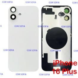 Tapa trasera CON SOPORTE Y Iman Para iPhone 16 Plus - Blanco