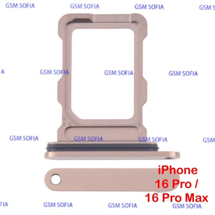 Bandeja Sim Para iPhone 16 Pro / iPhone 16 Pro Max - Oro