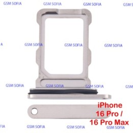 Bandeja Sim Para iPhone 16 Pro / iPhone 16 Pro Max - Titania