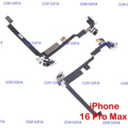 Flex señal de puerto de carga Para IPhone 16 Pro Max