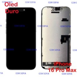 Pantalla completa OLED duro para iPhone 16 Pro Max