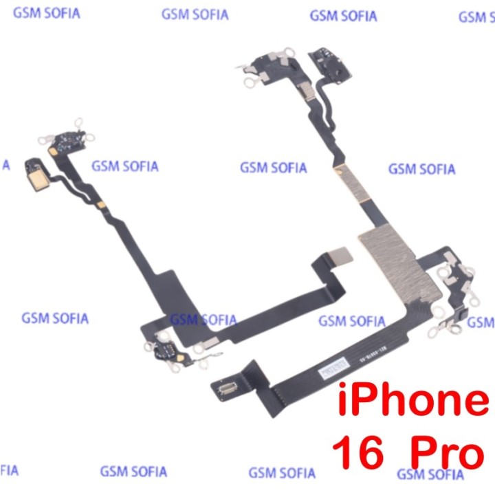 Flex señal de puerto de carga Para IPhone 16 Pro