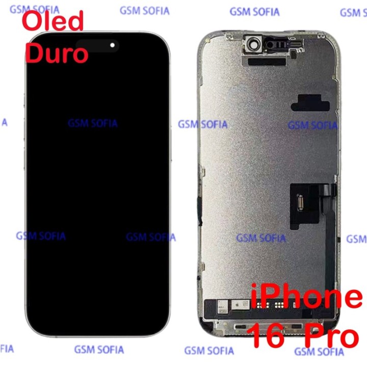 Pantalla completa OLED duro para iPhone 16 Pro