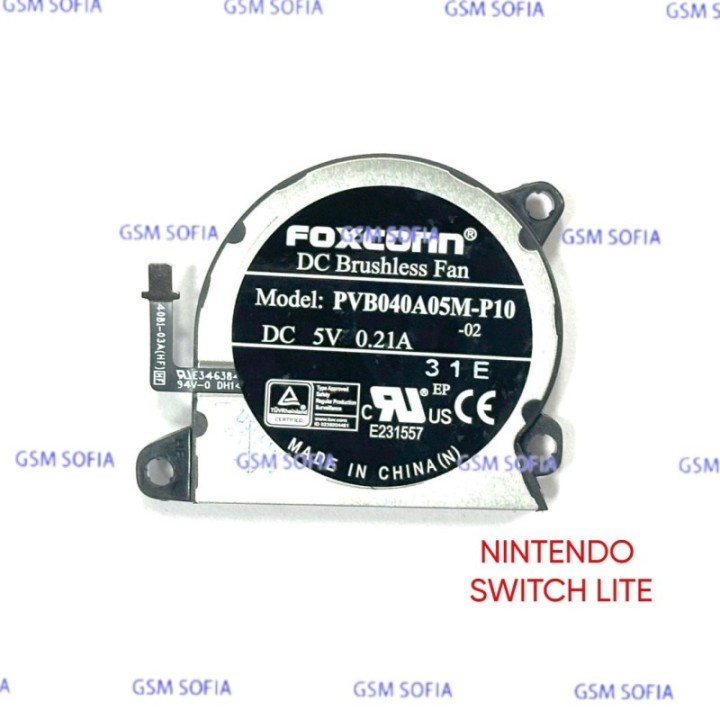 Ventilador Interno Para Nintendo Switch Lite