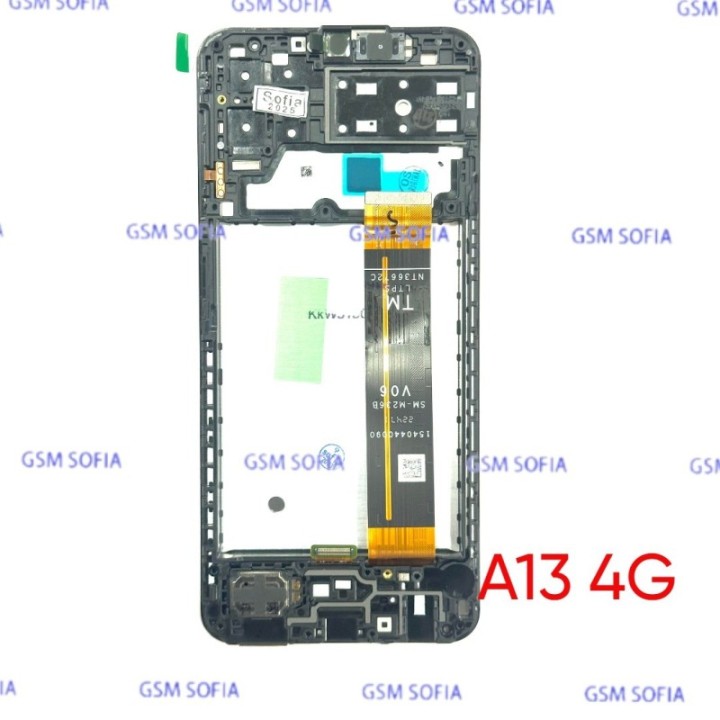 Pantalla completa original con marco para Samsung Galaxy A13 4G / A135 - Version : M236B - TM