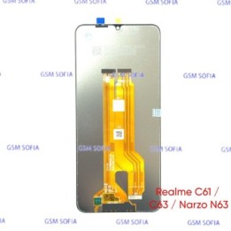 Pantalla completa  cálida extra sin marco para oppo Realme C61 / C63 / Narzo N63 / Note 60