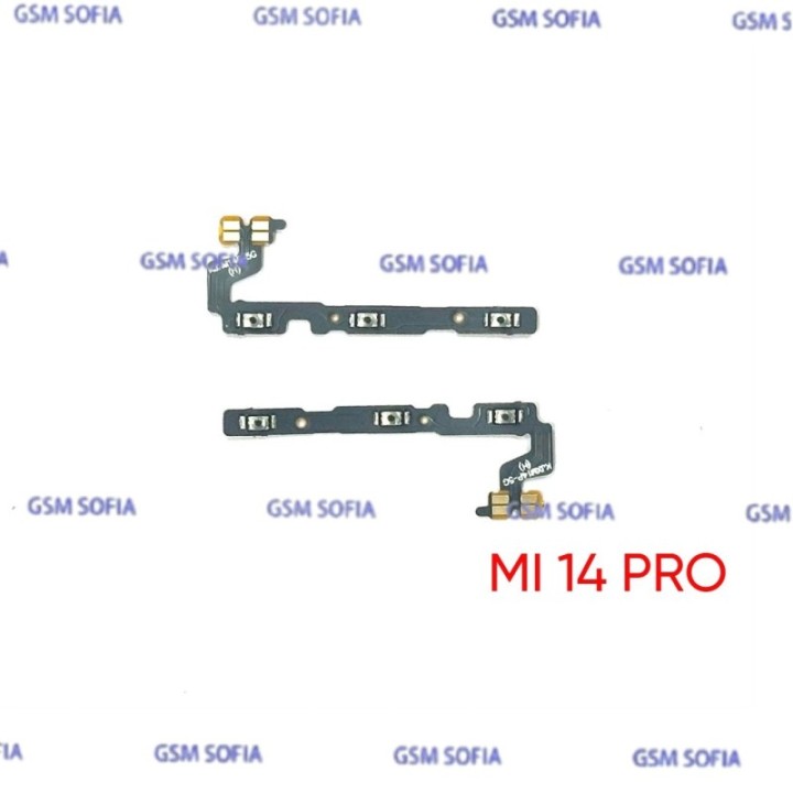 Flex Power + Volumen Para Xiaomi Mi 14 Pro