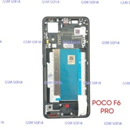 Pantalla Ori Con Marco Servipack Para Poco F6 Pro - Negra