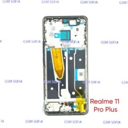 Pantalla Ori Con Marco Para Realme 11 Pro Plus - Negra