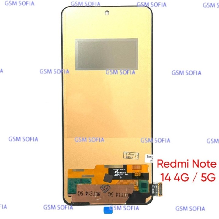 Pantalla Completa TFT Para Xiaomi Redmi Note 14 4G - Version 07 / Tamaño Pequeño