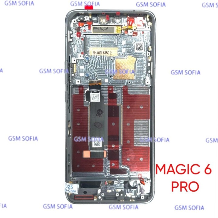 Pantalla Completa Ori Con Marco Para Honor Magic 6 pro - Negro