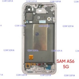 Pantalla Completa Ori Servipack Con Marco Para Samsung Galaxy A56 5G / A566 - Rosa