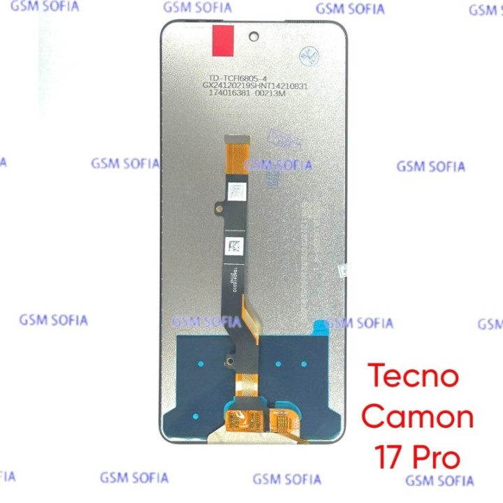 Pantalla Completa Sin Marco Para Tecno Camon 17 Pro