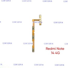 Flex De Encendido + Volumen Para Redmi Note 14 4G