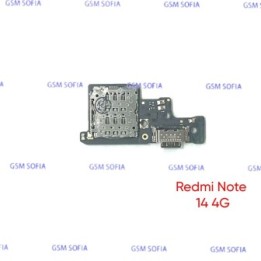 Módulo Placa carga Para Redmi Note 14 4G