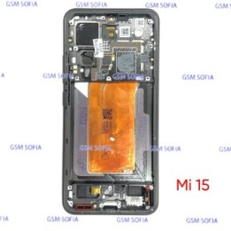 Pantalla Ori Desmontaje Con Marco Para Xiaomi Mi 15 - Negra