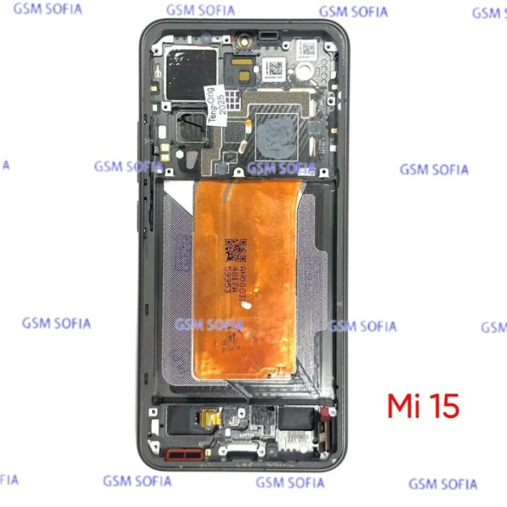 Pantalla Ori Desmontaje Con Marco Para Xiaomi Mi 15 - Negra