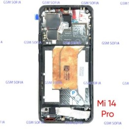 Pantalla Ori Desmontaje Con Marco Para Xiaomi Mi 14 Pro - Negra