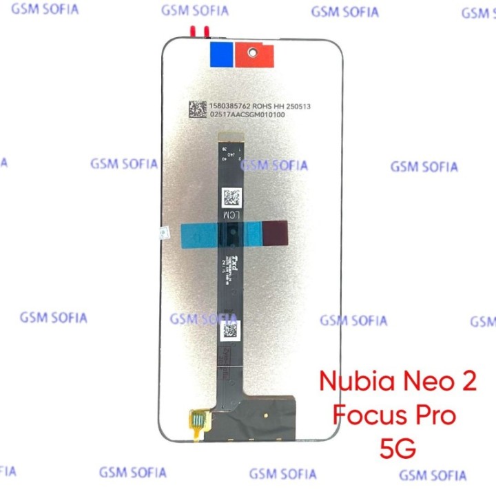 Pantalla Completa Sin Marco Para Zte Nubia Neo 2 / Focus Pro 5G