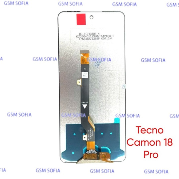 Pantalla Completa Sin Marco Para Tecno Camon 18 Pro