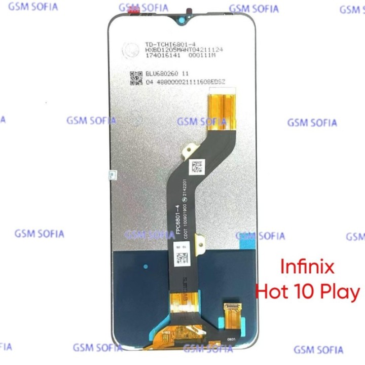 Pantalla Completa Sin Marco Para Infinix Hot 10 Play