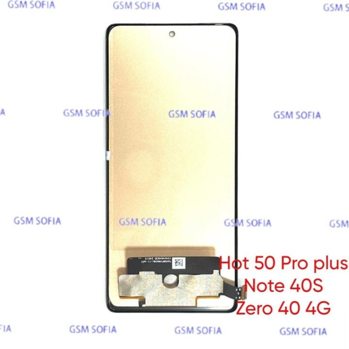 Pantalla Completa Sin Marco Para Infinix Hot 50 Pro Plus / Note 40s / Note 40 Pro 4G / Note 40 Pro 5G / Zero 40 4G