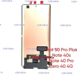 Pantalla Completa Ori Sin Marco Para Infinix Hot 50 Pro Plus / Note 40s / Note 40 Pro 4G / Note 40 Pro 5G / Zero 40 4G