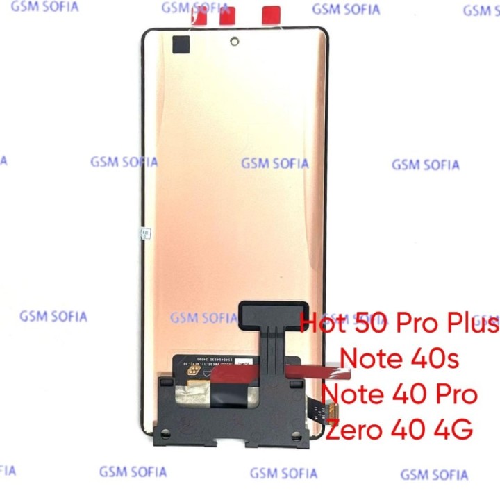 Pantalla Completa Ori Sin Marco Para Infinix Hot 50 Pro Plus / Note 40s / Note 40 Pro 4G / Note 40 Pro 5G / Zero 40 4G