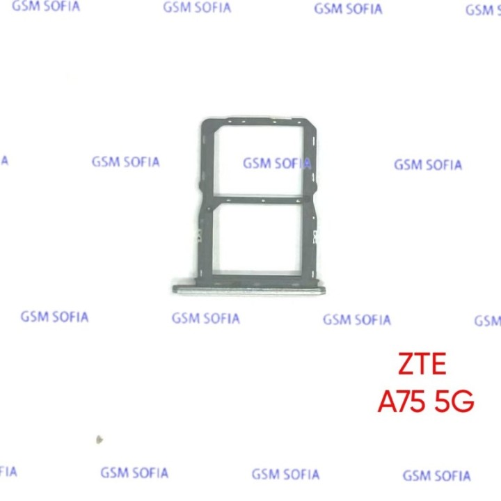Bandeja Sim Para Zte Blade A75 5G - Plata