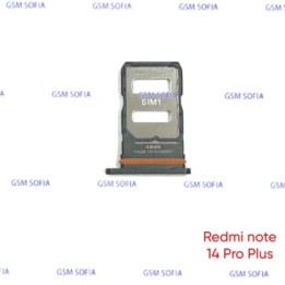 Bandeja Sim Para Redmi Note 14 Pro Plus - Negra