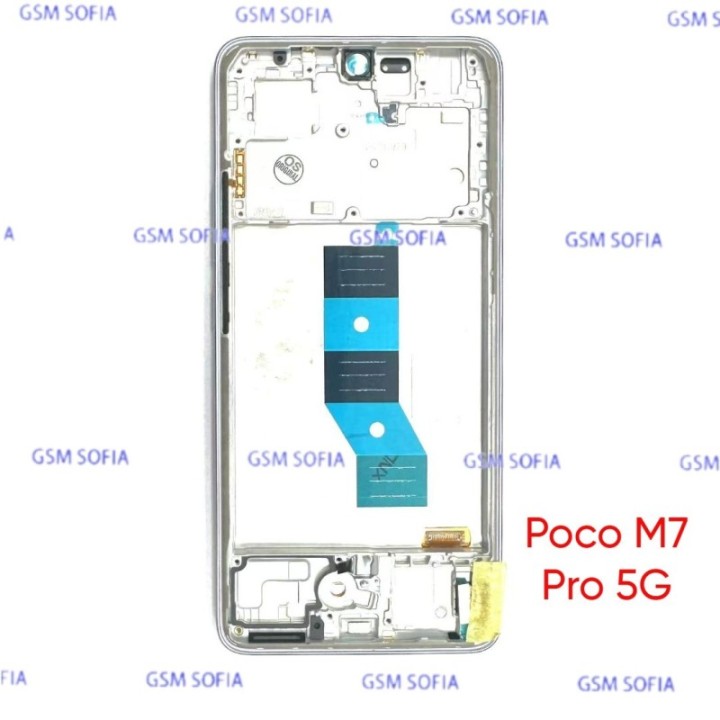 Pantalla Completa Ori Servipack Con Marco Para Poco M7 Pro 5G - Violeta