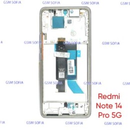 Pantalla Completa Ori Servipack Con Marco Para Redmi Note 14 Pro 5G - Violeta