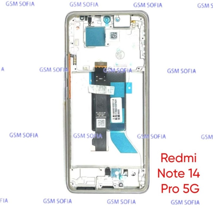 Pantalla Completa Ori Servipack Con Marco Para Redmi Note 14 Pro 5G - Violeta