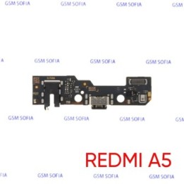Flex / Placa Con Conector De Carga Y Microfono Para Redmi A5