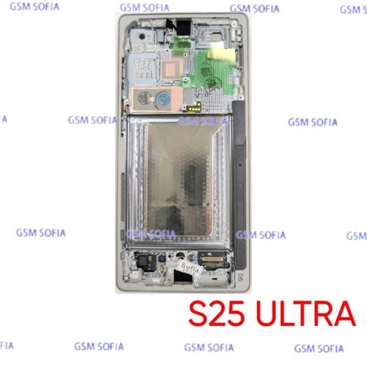 Pantalla Completa Ori Con Marco Para Samsung Galaxy S25 Ultra / S938 - TITANIO