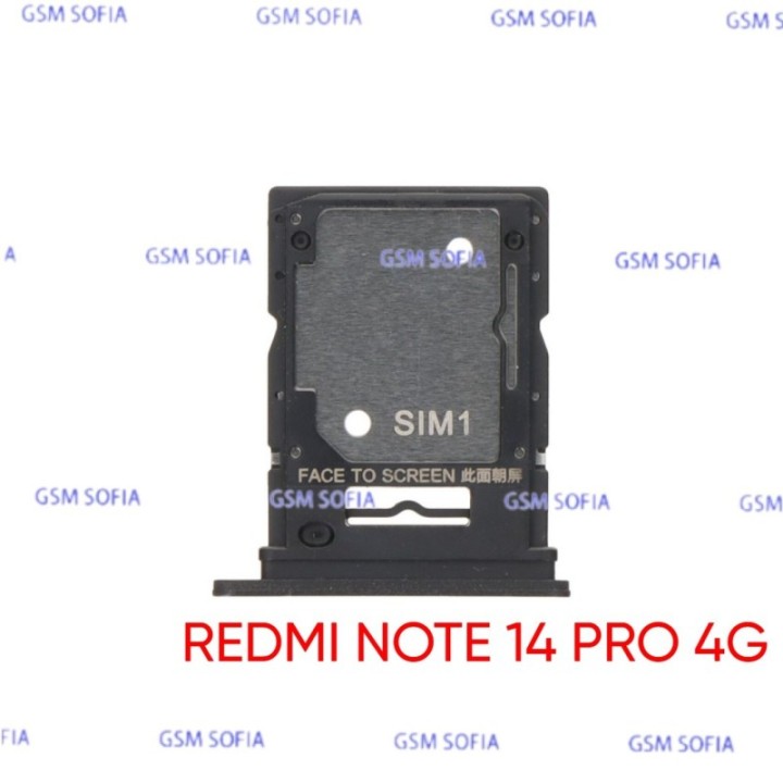 Bandeja De Sim Para XIAOMI REDMI NOTE 14 PRO 4G