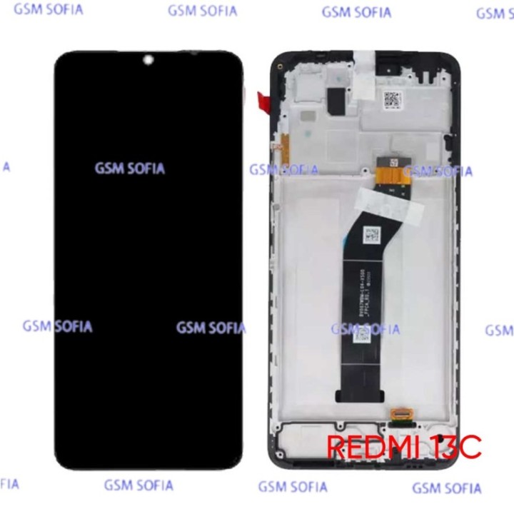 Pantalla Completa Ori Servipack Con Marco Para Xiaomi Redmi 13C / Poco C65