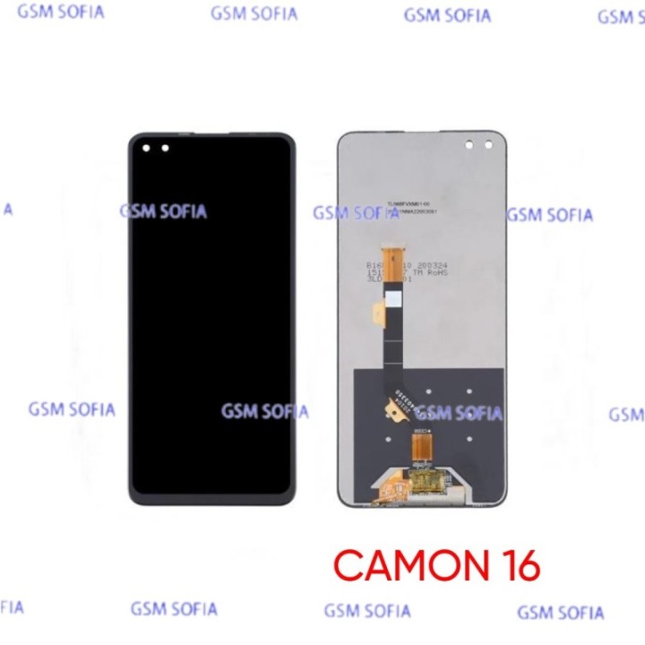 Pantalla Completa Sin Marco Para TECNO CAMON 16