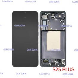 Pantalla Completa Ori Con Marco Para Samsung Galaxy S25 Plus 5G / S936 - Negro