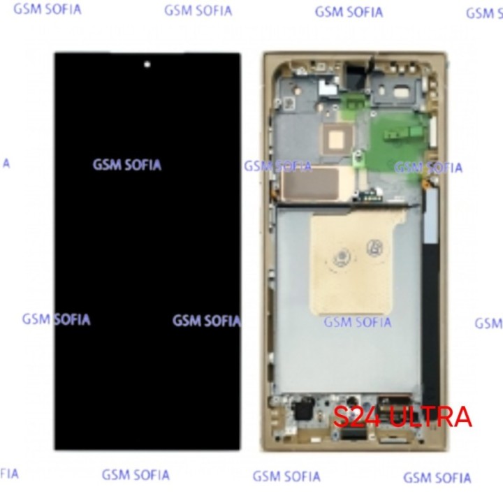 Pantalla Completo Ori Con Marco Para S24 ULTRA ORO / S928B