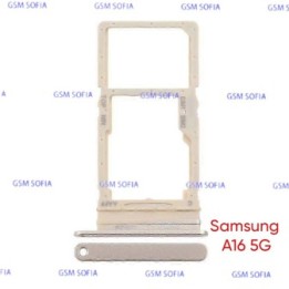 Bandeja Sim Para Samsung Galaxy A16 5G / A166 - Amarilla