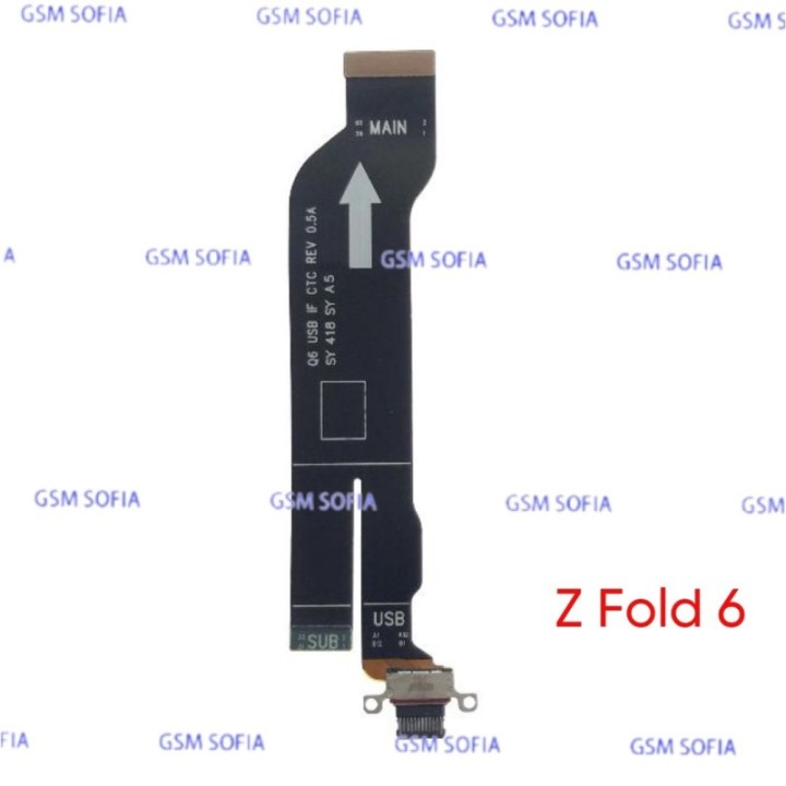 Flex De Carga Ori Para Samsung Galaxy Z Fold 6 / SM-F956