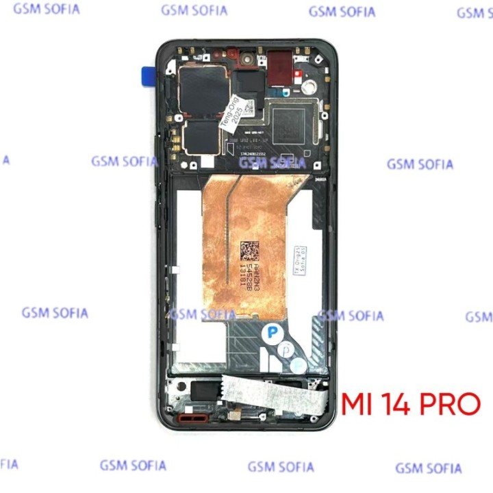 Pantalla Completa Ori Con Marco Para Xiaomi Mi 14 Pro - Negro