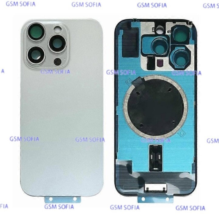 Tapa trasera CON SOPORTE Y Iman Para iPhone 16 Pro - Blanco