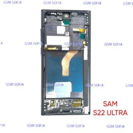 Pantalla Completa Oled Con Marco Para Samsung Galaxy S22 Ultra - Negra