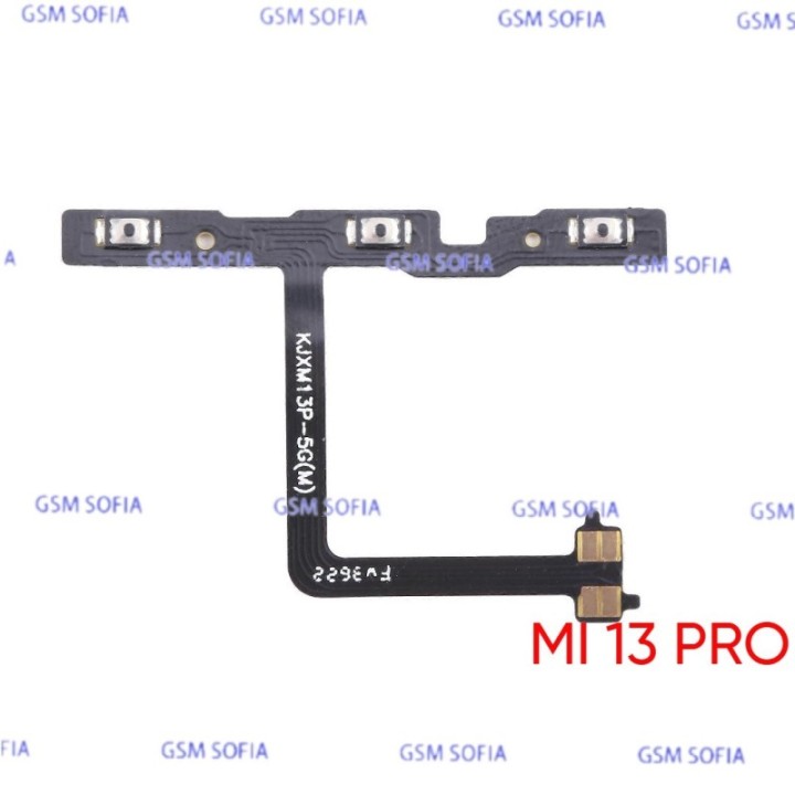 Flex Power + Volumen Para Xiaomi Mi 13 Pro