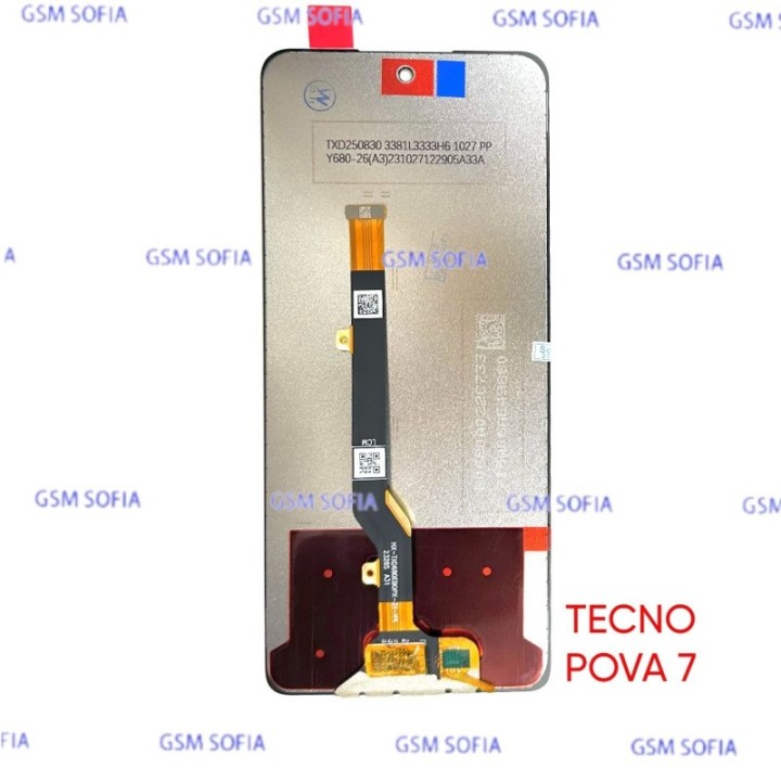 Pantalla Completa Sin Marco Para Tecno Pova 7