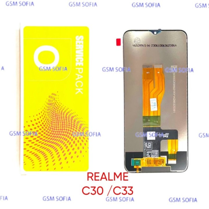 Pantalla Completa Ori Servipack Sin Marco Para OPPO Realme C30 / Realme C30s / Realme C33 / Narzo 50i