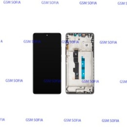 Pantalla completa con marco para Xiaomi Redmi Note 13 5G negra ori